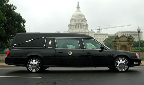 Ronald Reagan Hearse
